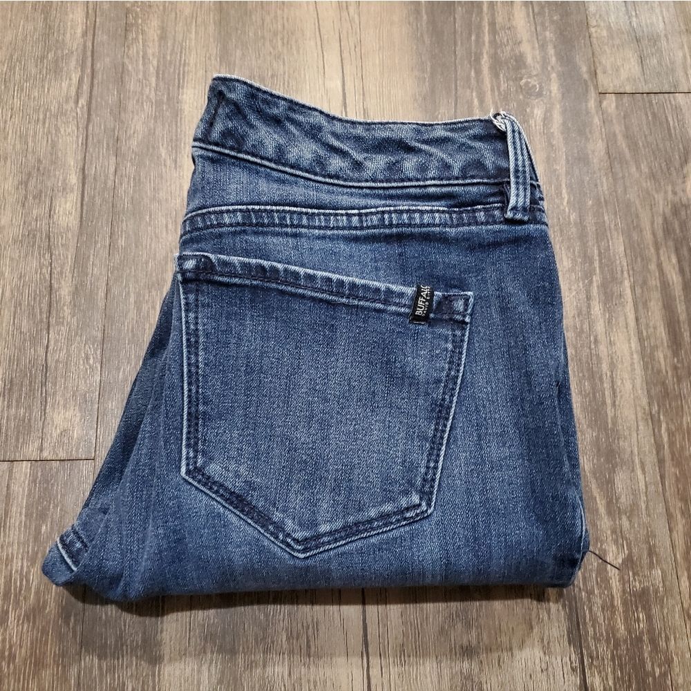 Buffalo Hope Mid Rise Straight Denim Jeans - Picture 6 of 6